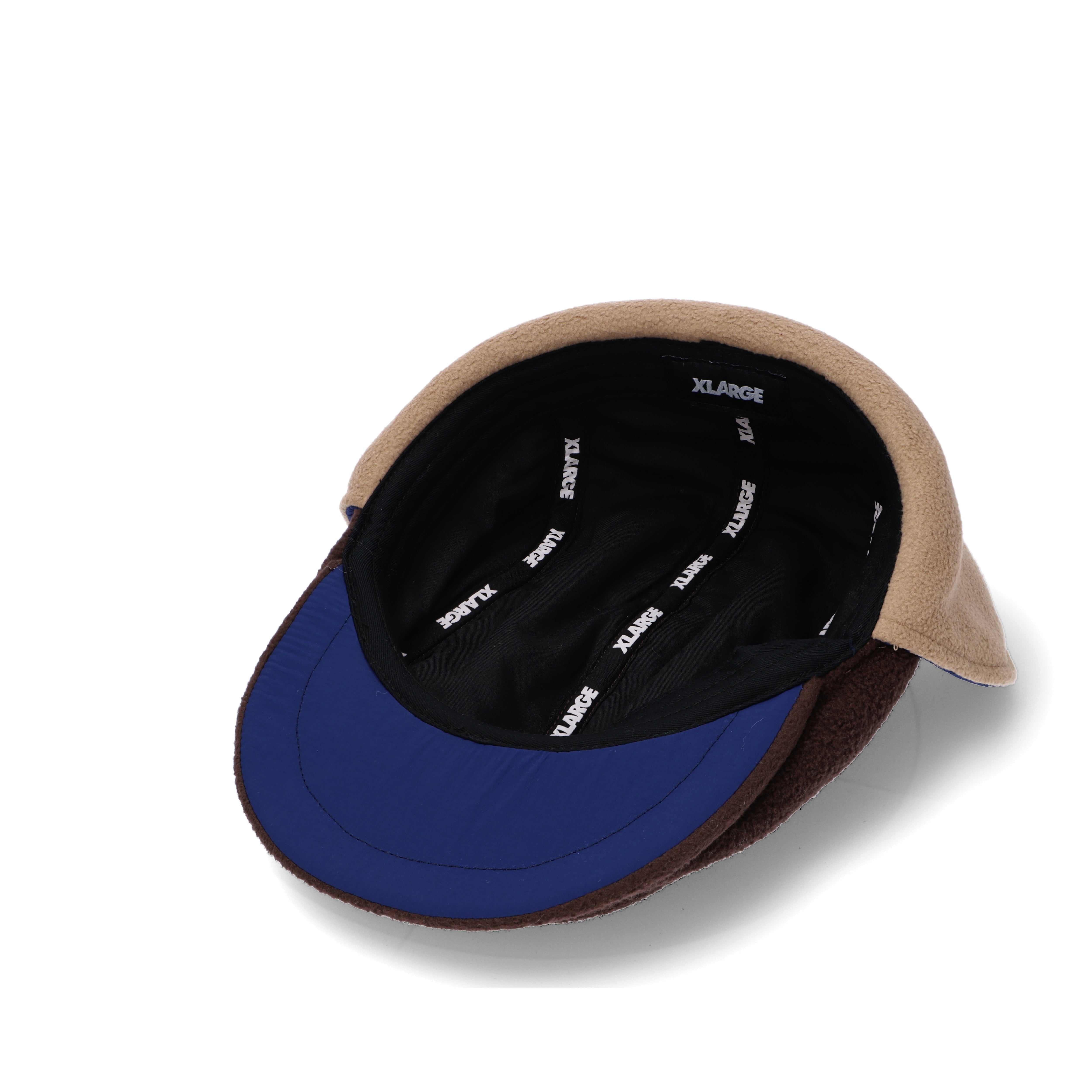 X-Large Fleece Flat Cap coppola in pile