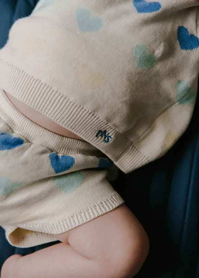 The New Society Pinpilin bloomer neonata cuori multicolor