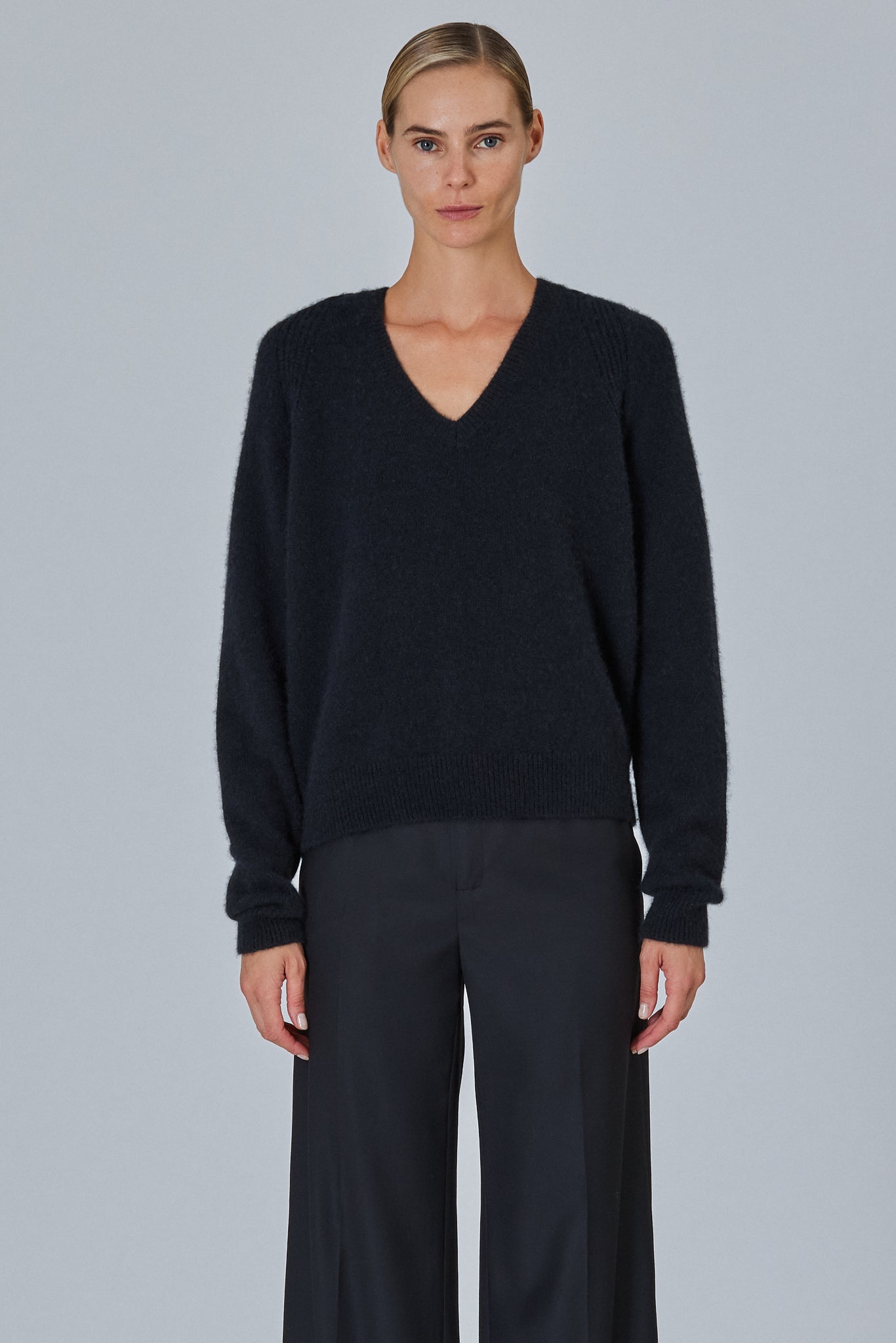 Sa Su Phi Hoody maglione cappuccio cashmere
