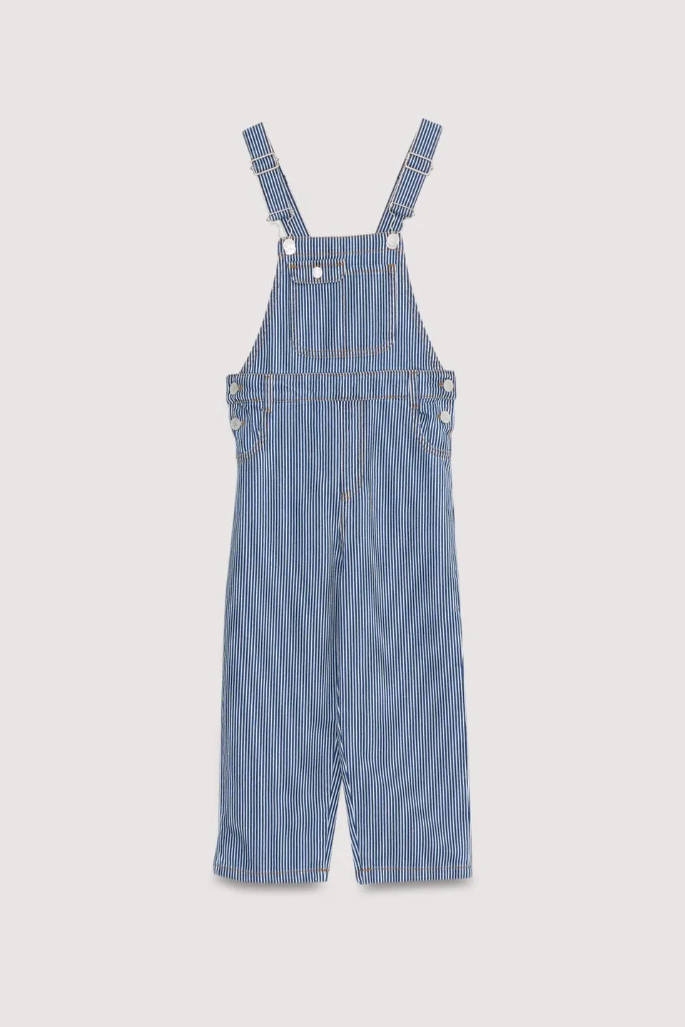 The New Society Diana salopette bimba denim cotone
