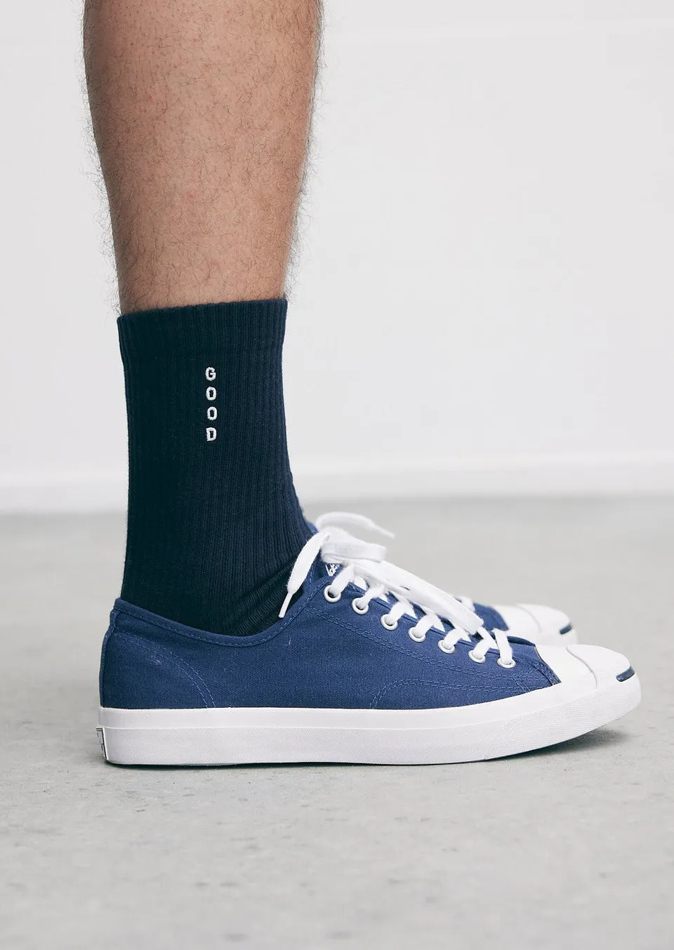Goodpeople Xoto calzini cotone blu navy