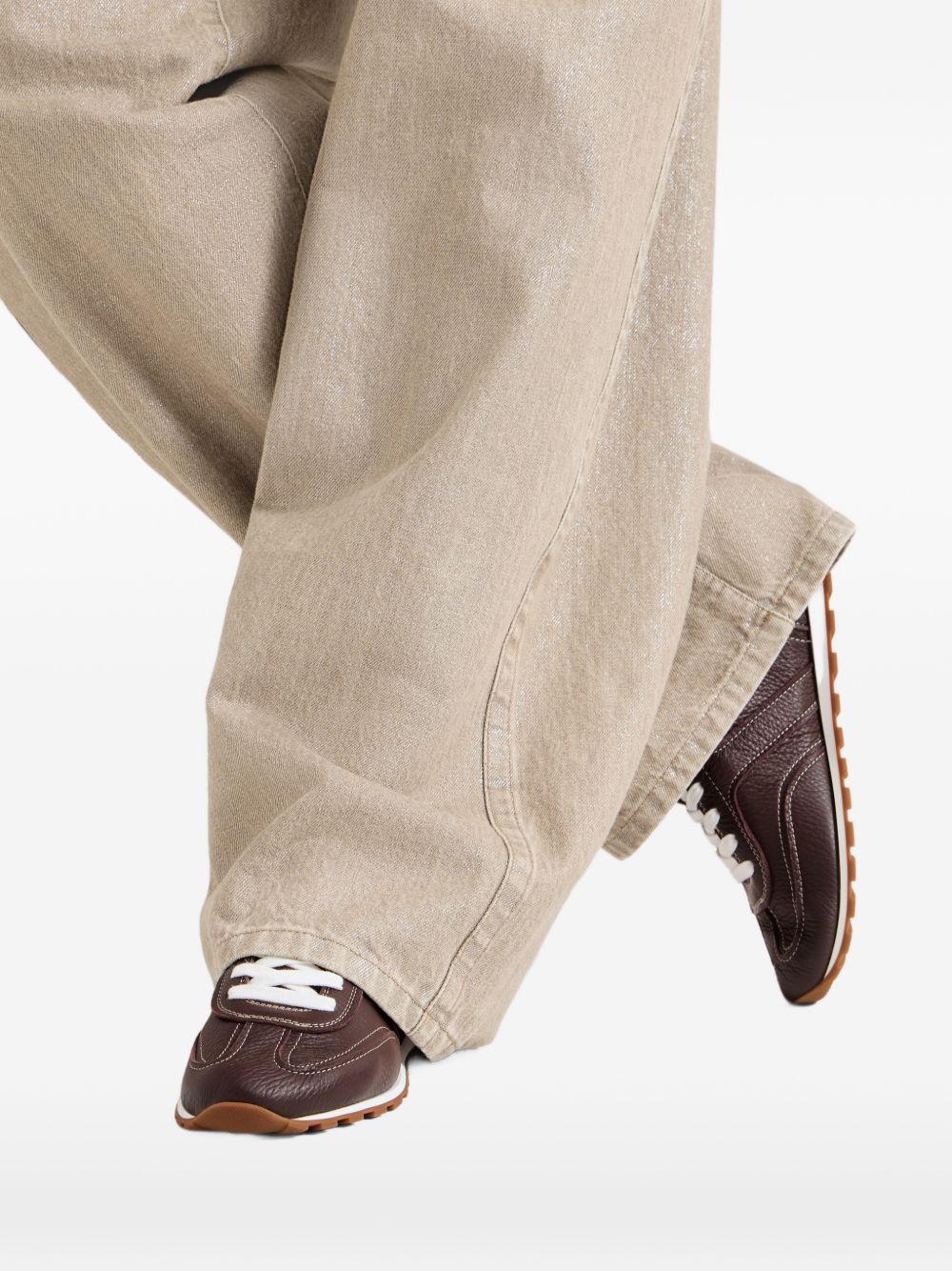 Brunello Cucinelli MZDKG3324 mocassini burgundy