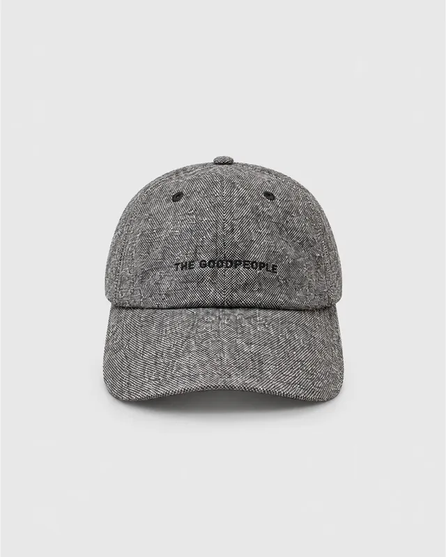 GOODPEOPLE XCAP cappello nero bianco lana taglia unica