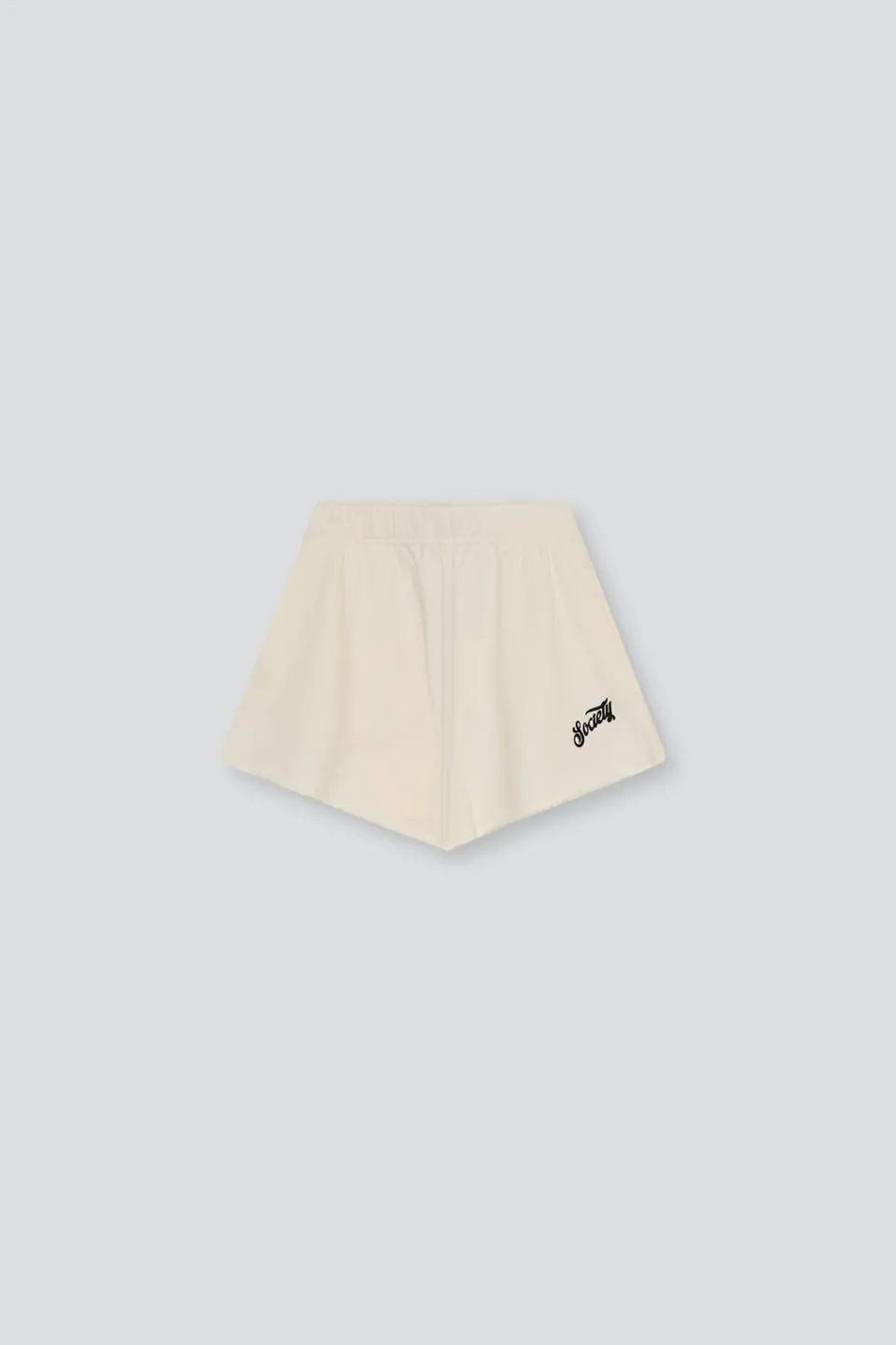 The New Society Mazus Teen shorts Ecru felpa cotone