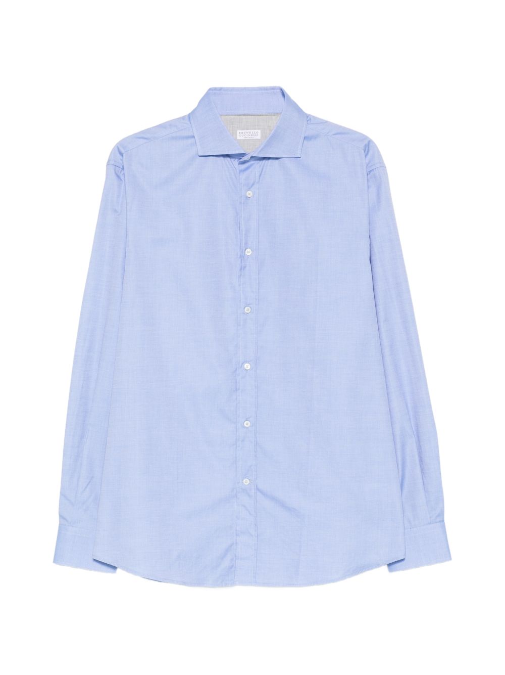 Brunello Cucinelli MBUC40627 camicia azzurro scuro