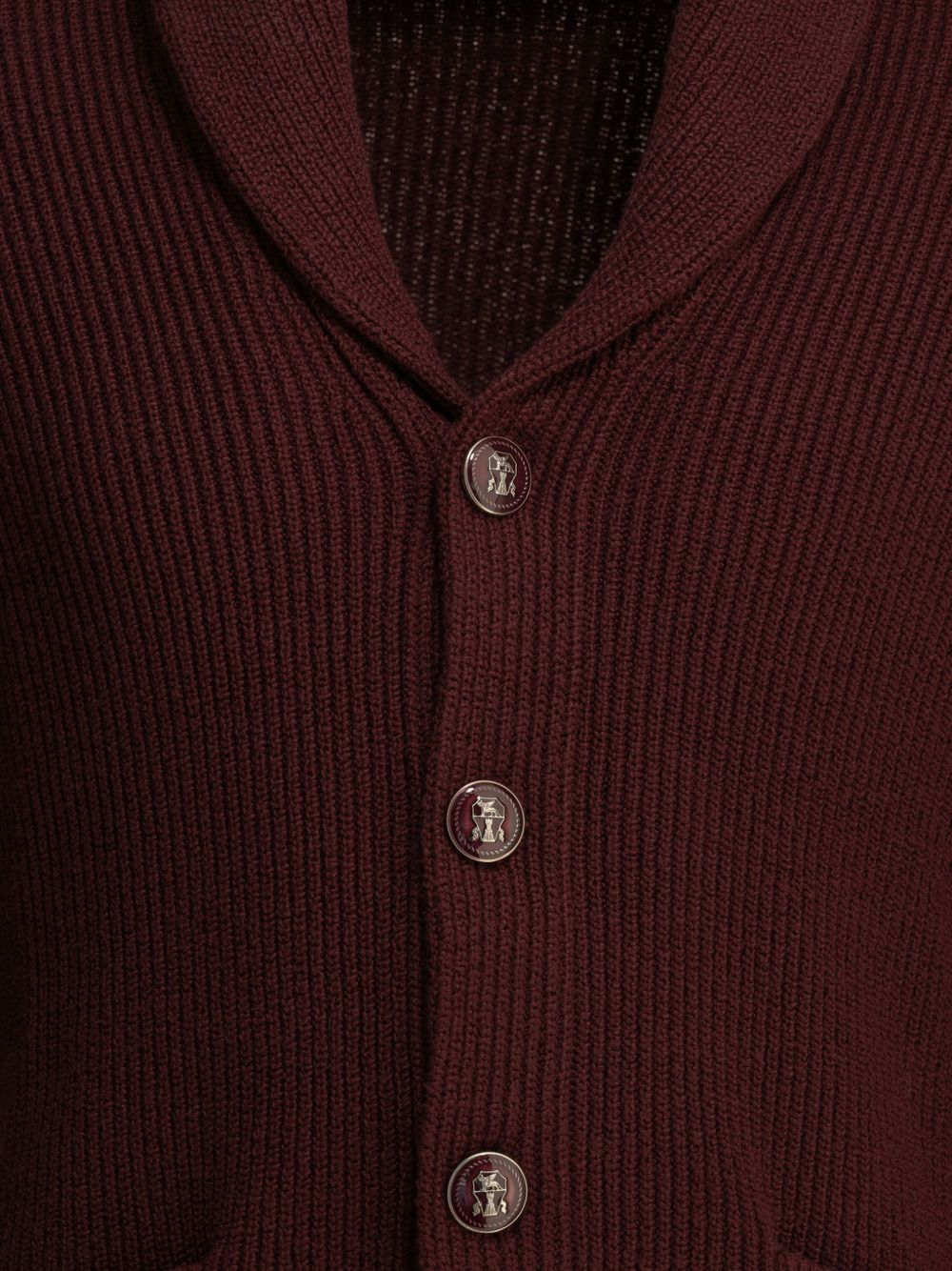 Brunello Cucinelli MNI709706 cardigan borgogna