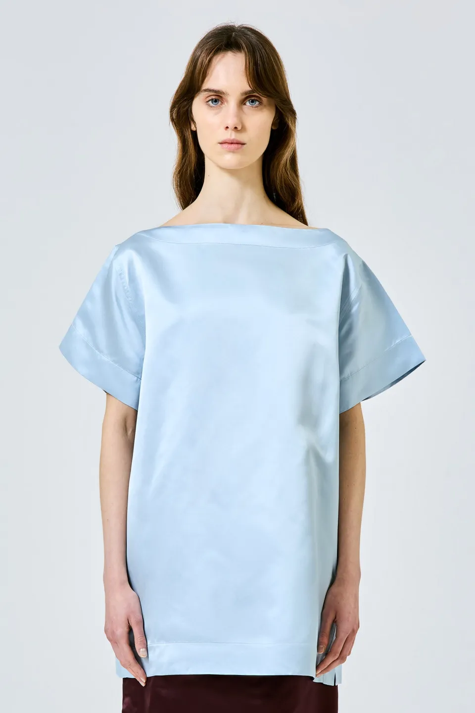 Sa Su Phi Valentina vestito t-shirt azzurro taglia 38