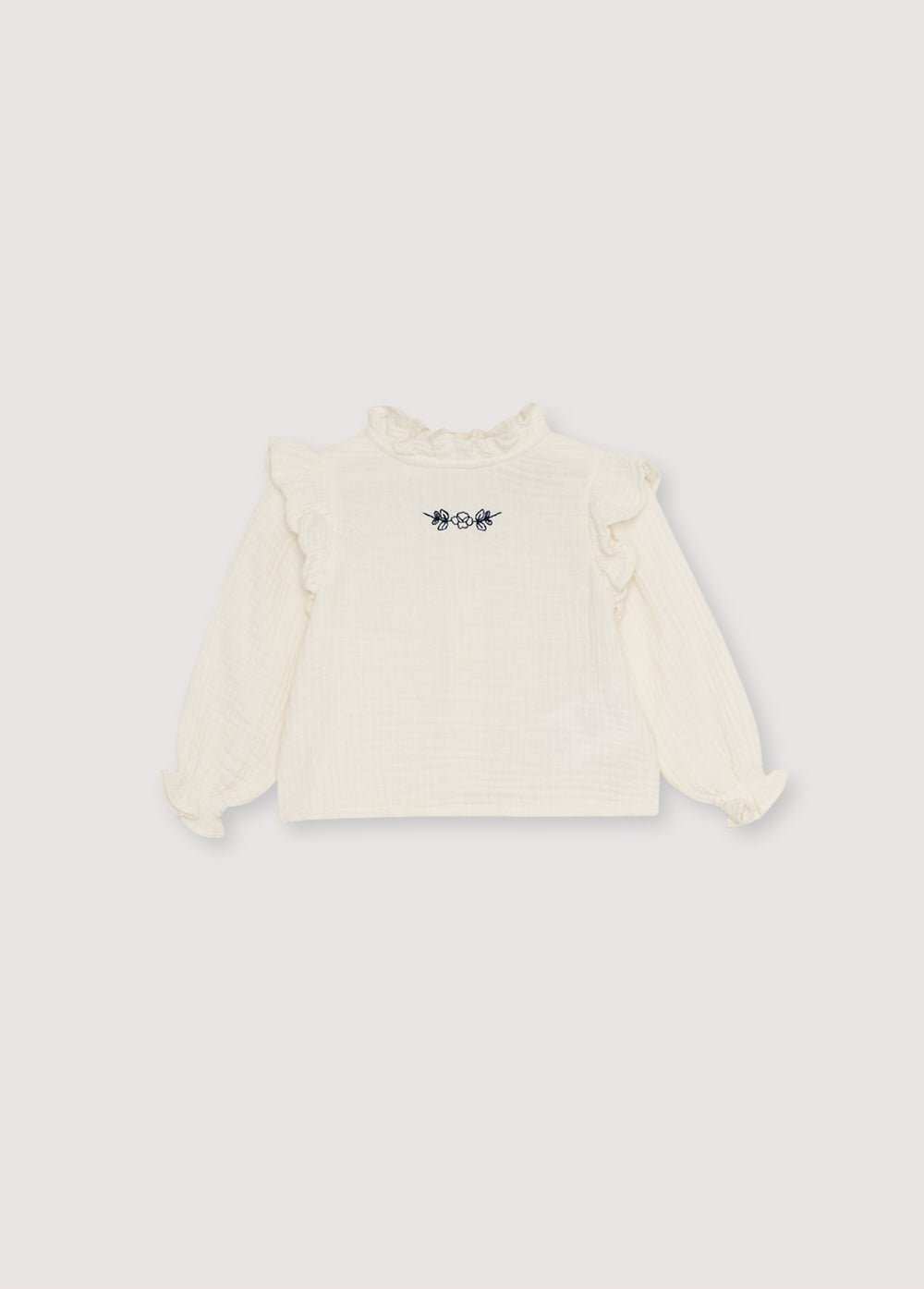 The New Society Maitea camicetta neonata bianca 6 mesi