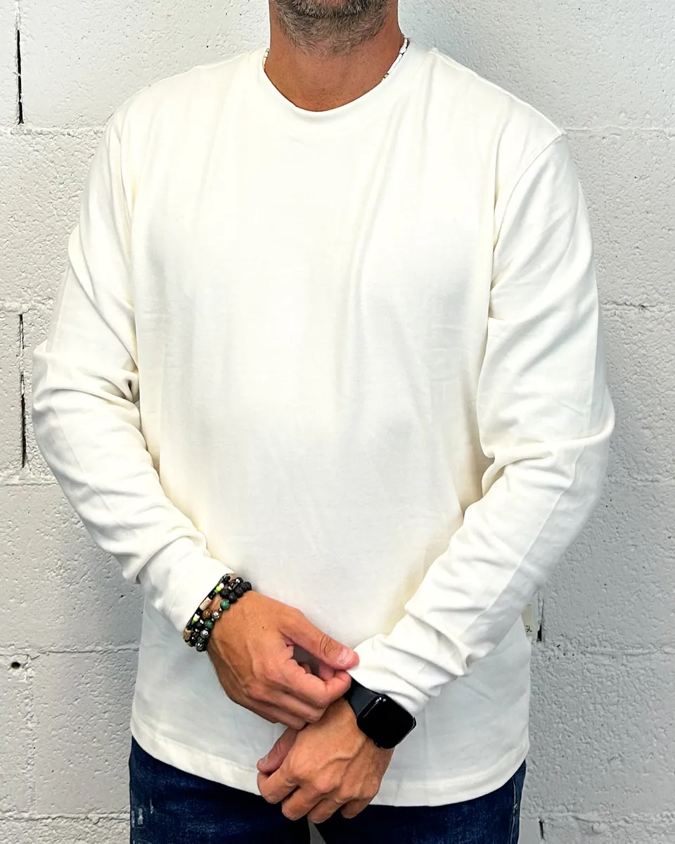 ONLYONE Gianni Lupo White t-shirt manica lunga