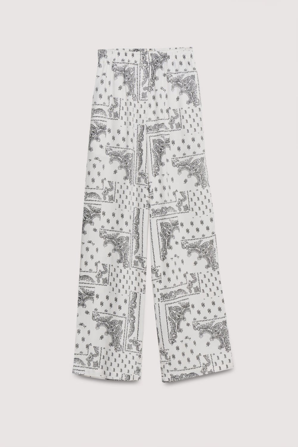 The New Society Anika pantalone donna fantasia tencel palazzo