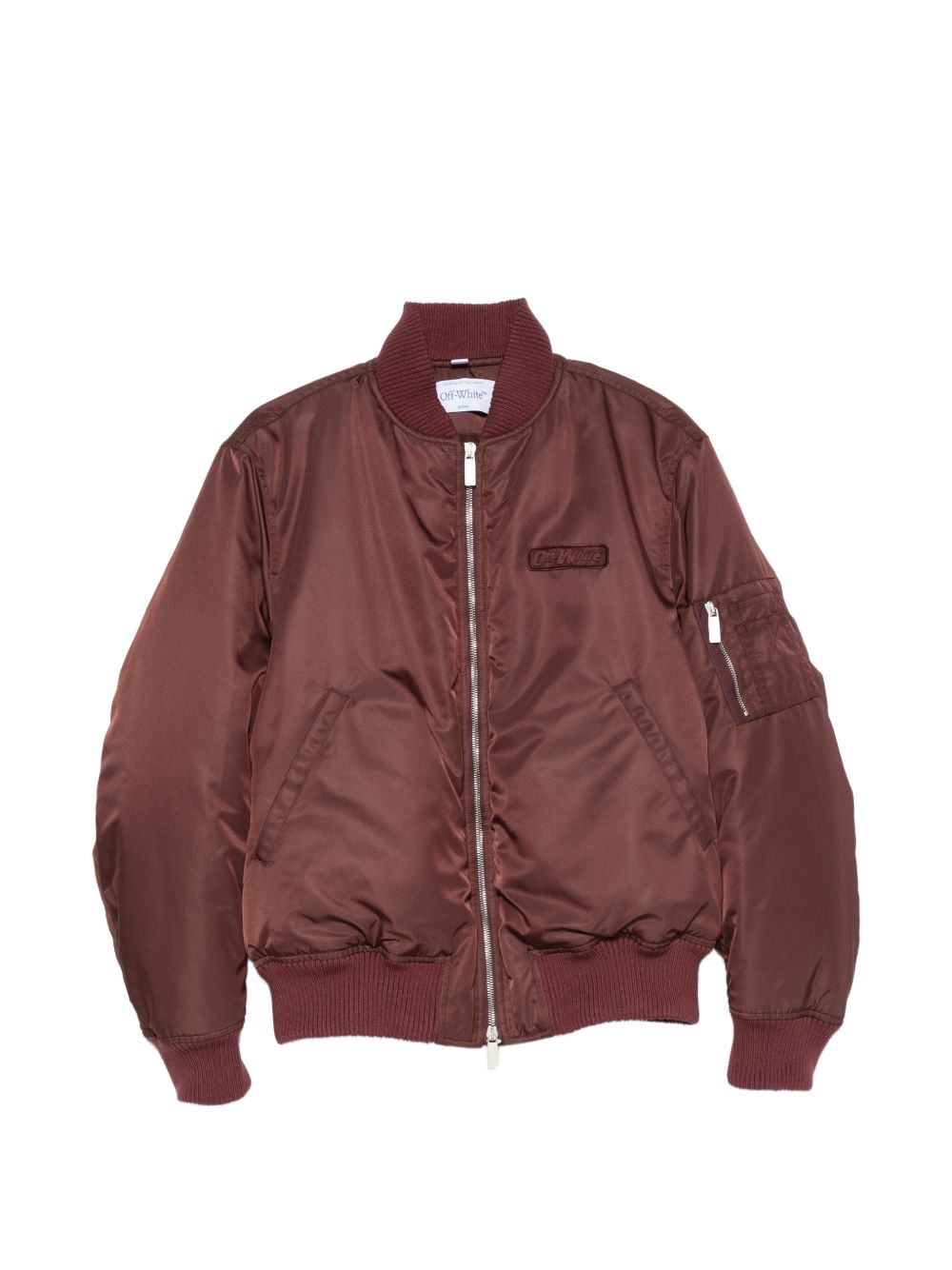 Off-White 2FG00660T bomber donna port royal dark sapphire