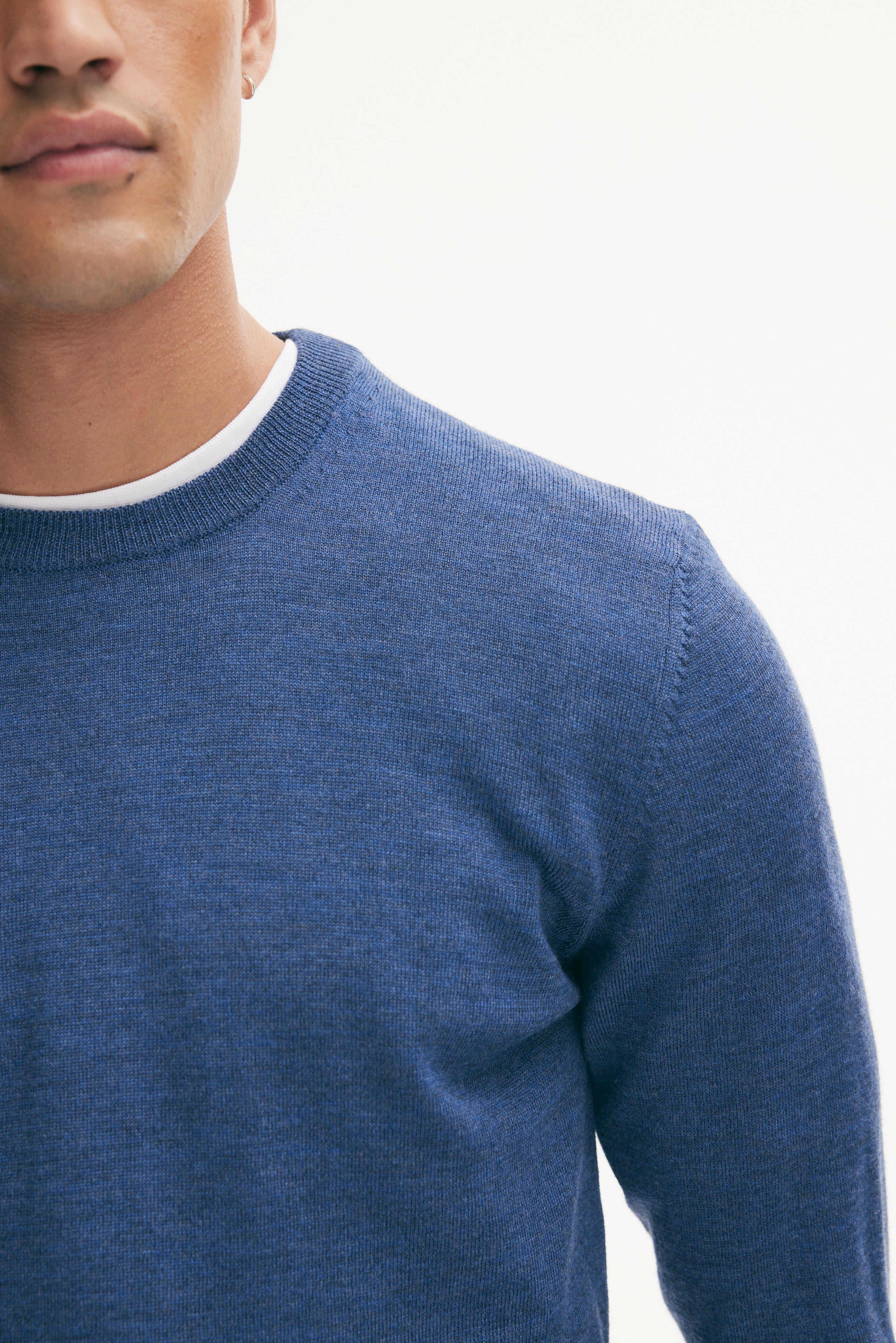 GOODPEOPLE Essential Merino maglione lana 2 pezzi