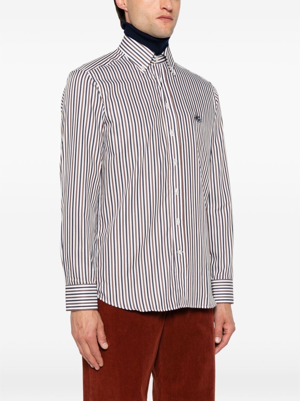 Etro MRIB0004 camicia multicolor f.do moro