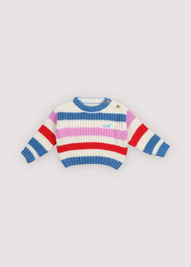 THE NEW SOCIETY Celosia maglia bimbo righe 6 mesi cotone