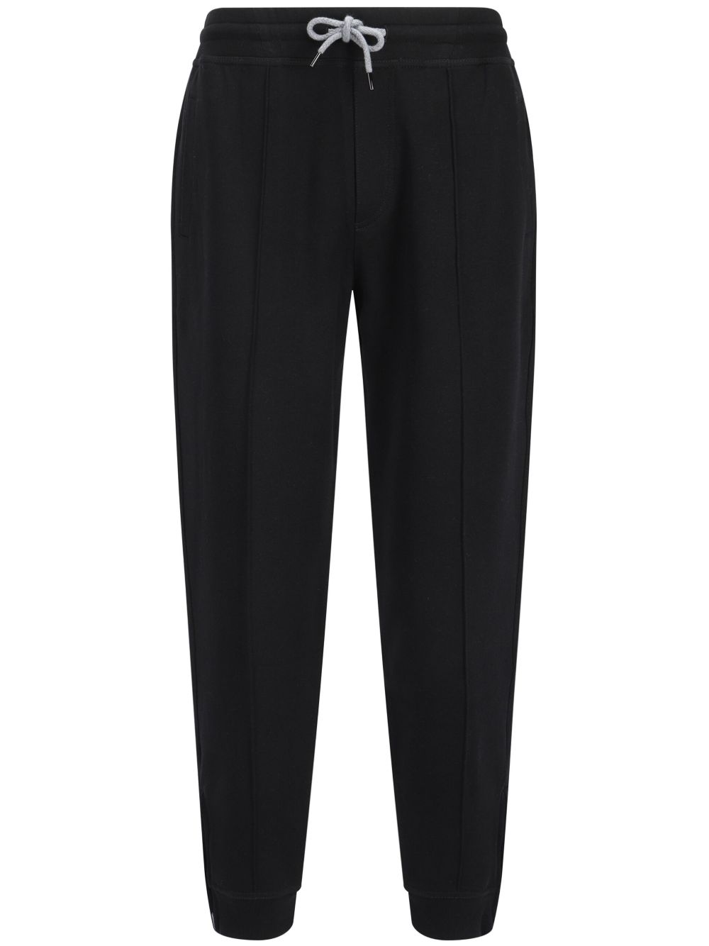 Brunello Cucinelli MM8313263G pantalone uomo nero invernale