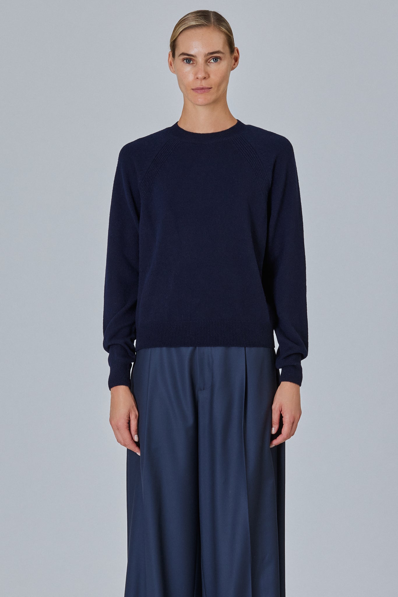Sa Su Phi Round Neck maglione girocollo nuage