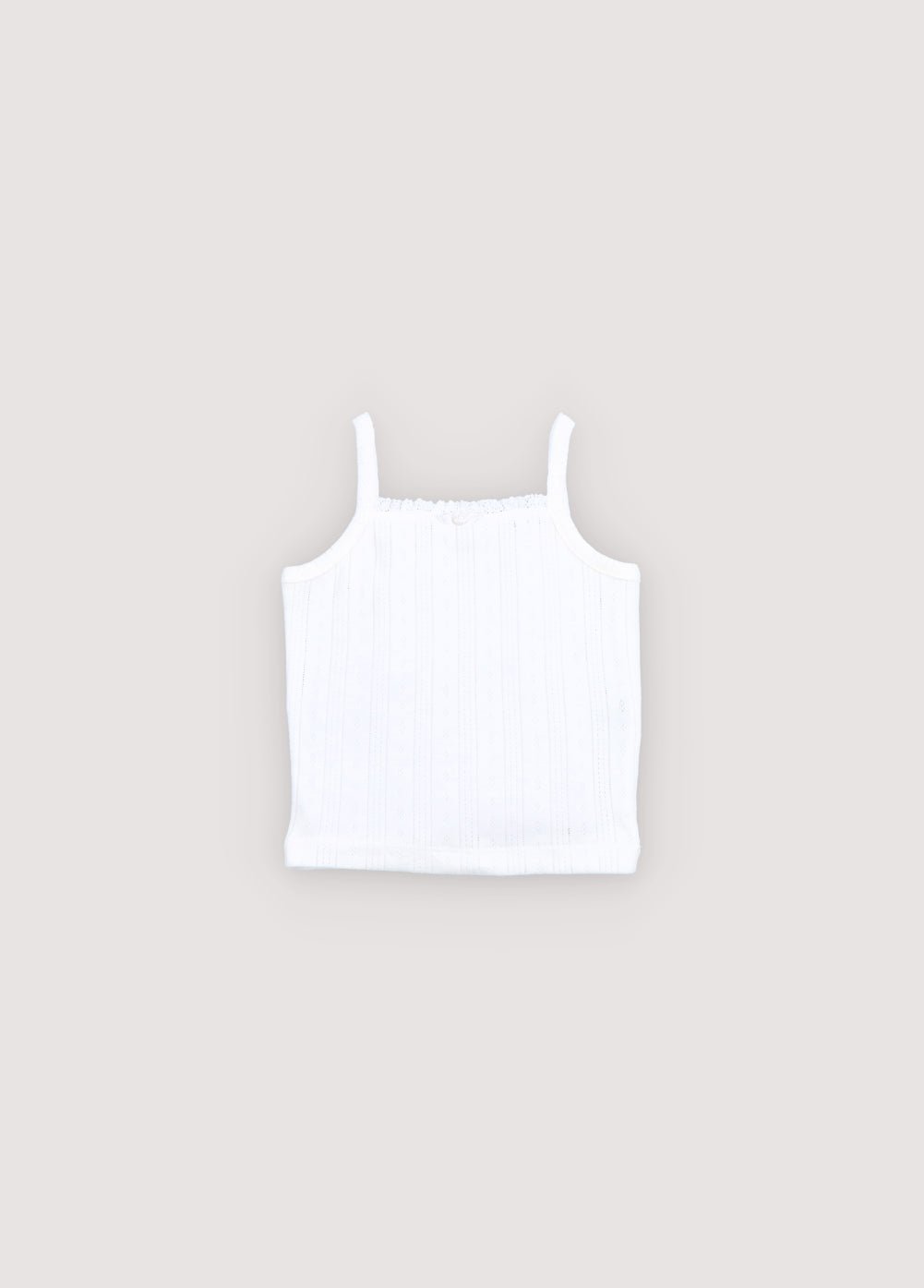 The New Society Nardo canotta neonata pure cloud cotone