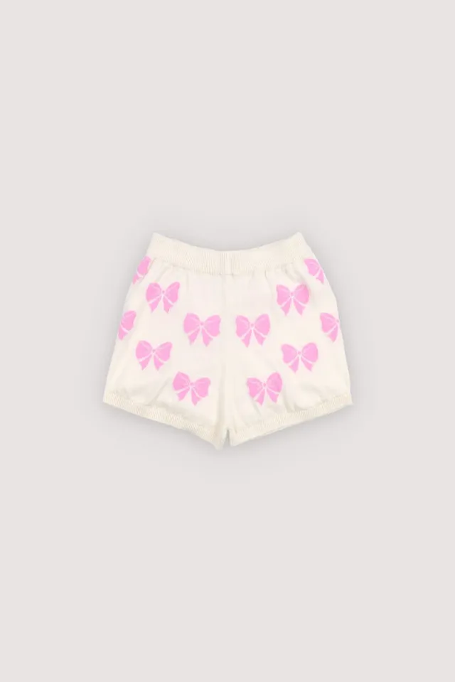 The New Society Pinpilin Shorts Fiocchi Rosa Cotone
