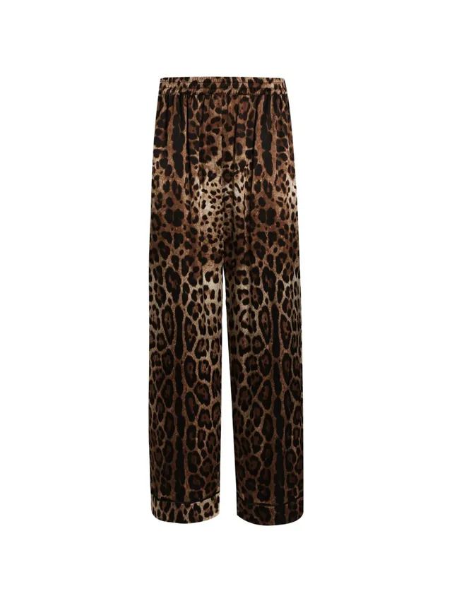 Dolce & Gabbana FTAMPT FSAXYHY13M pantaloni donna leopard