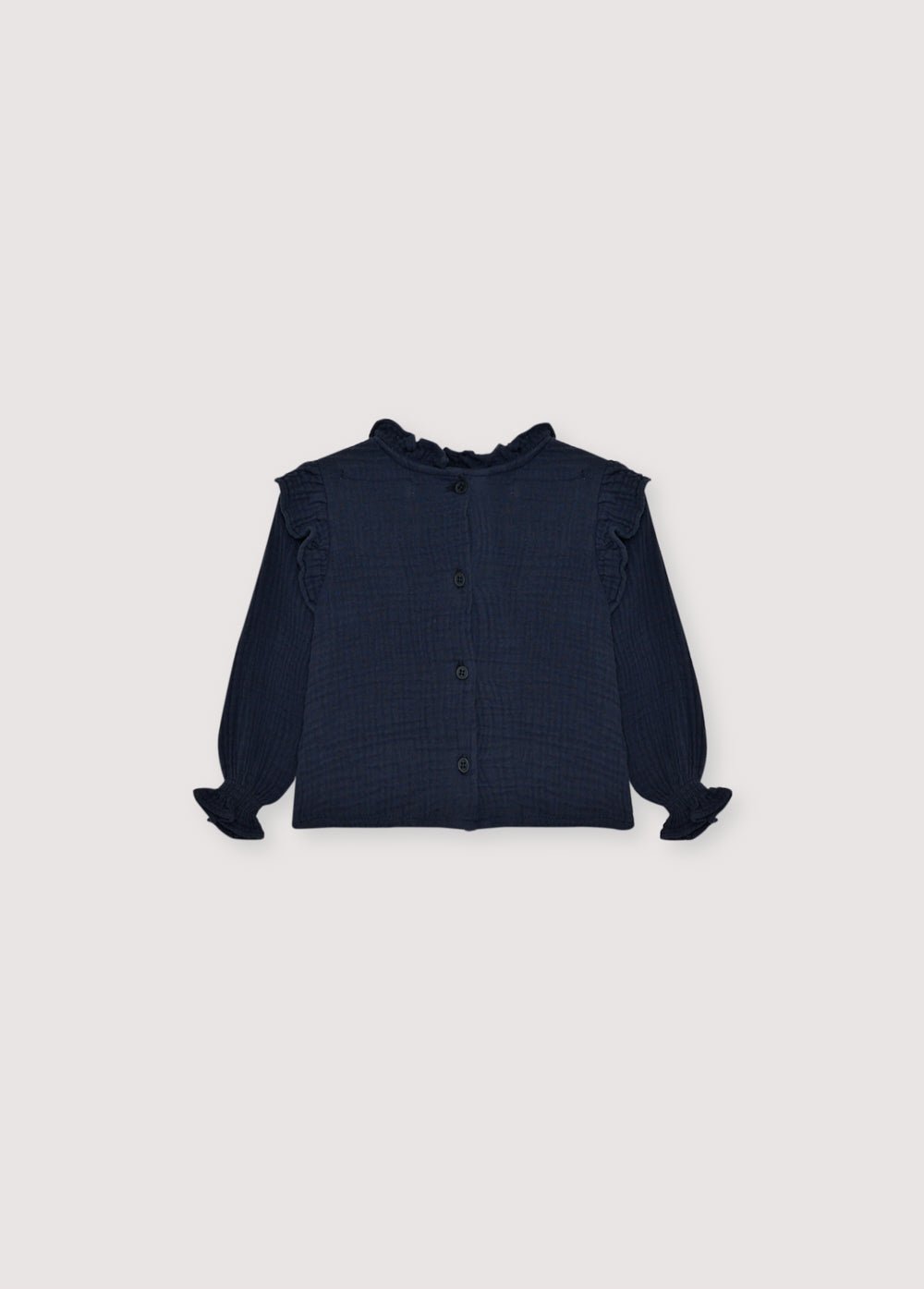 The New Society Maitea camicetta bebè blu navy 6 mesi