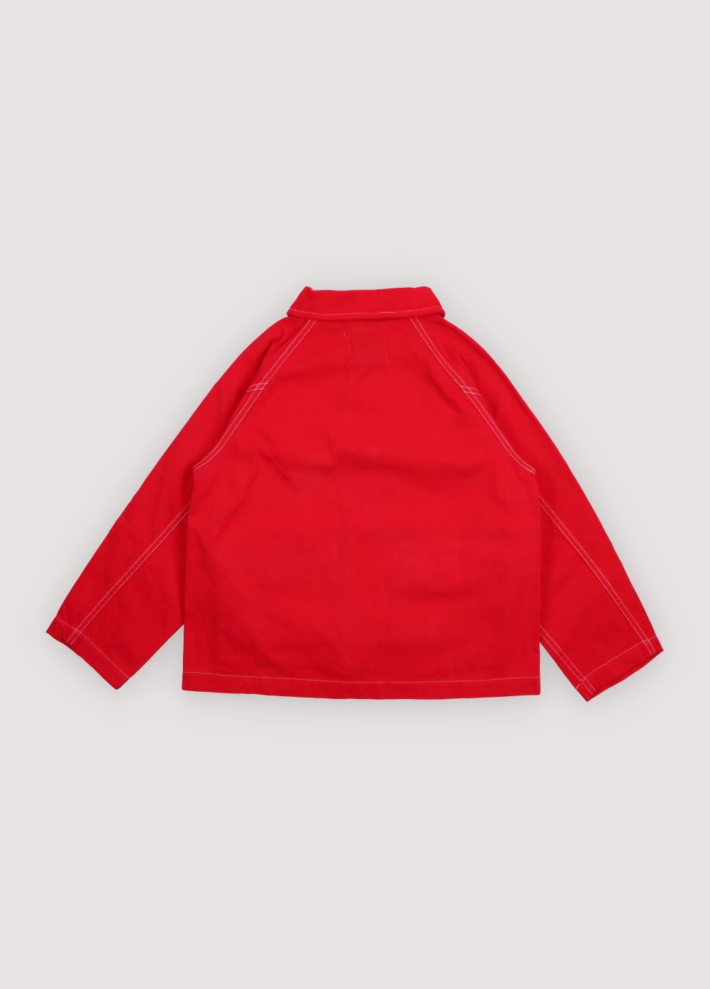 The New Society Cosmos giacca Tulip Red cotone 6a