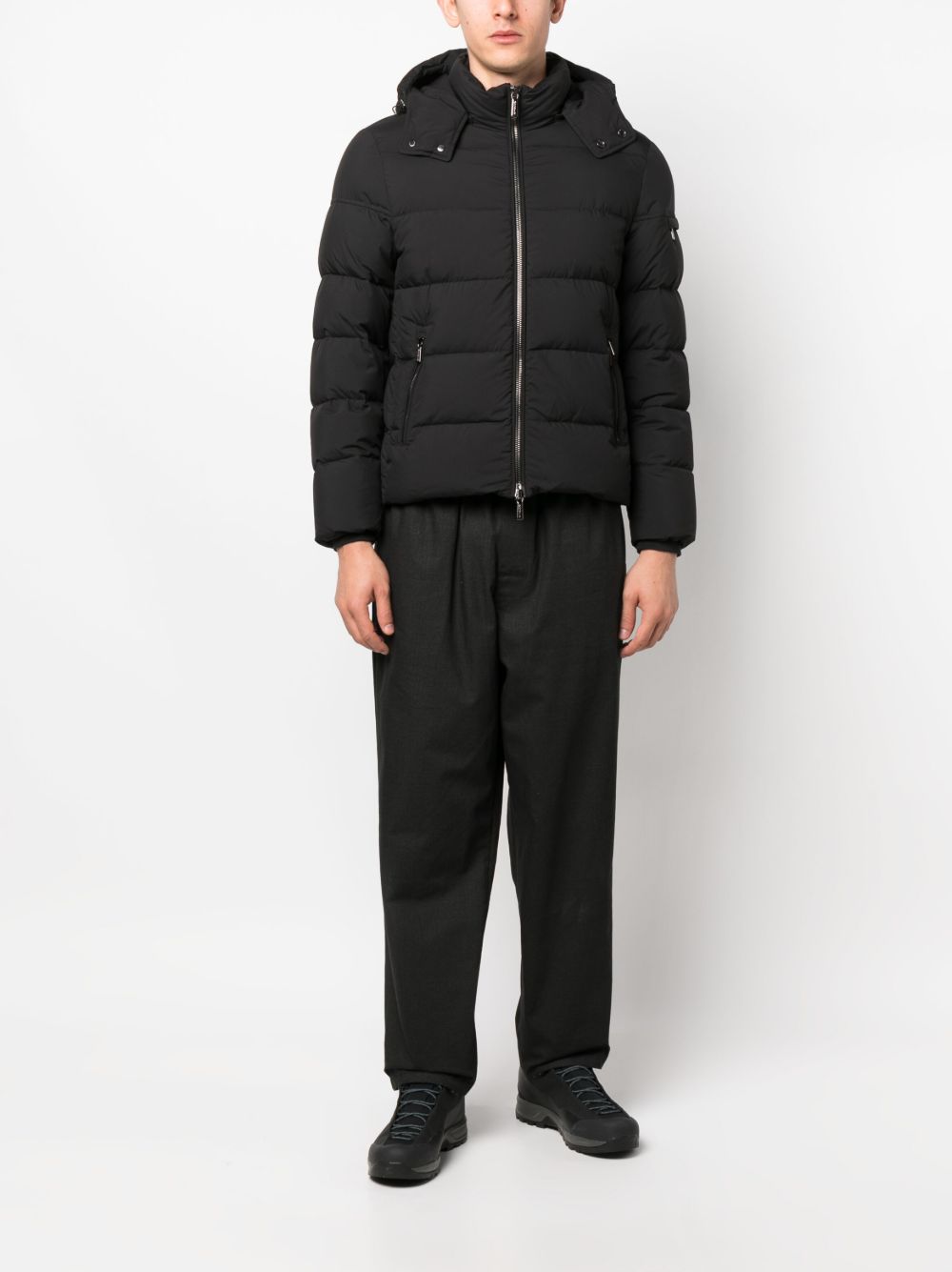 Moorer Mougi100134 Brett-SKTU0001 bomber nero uomo