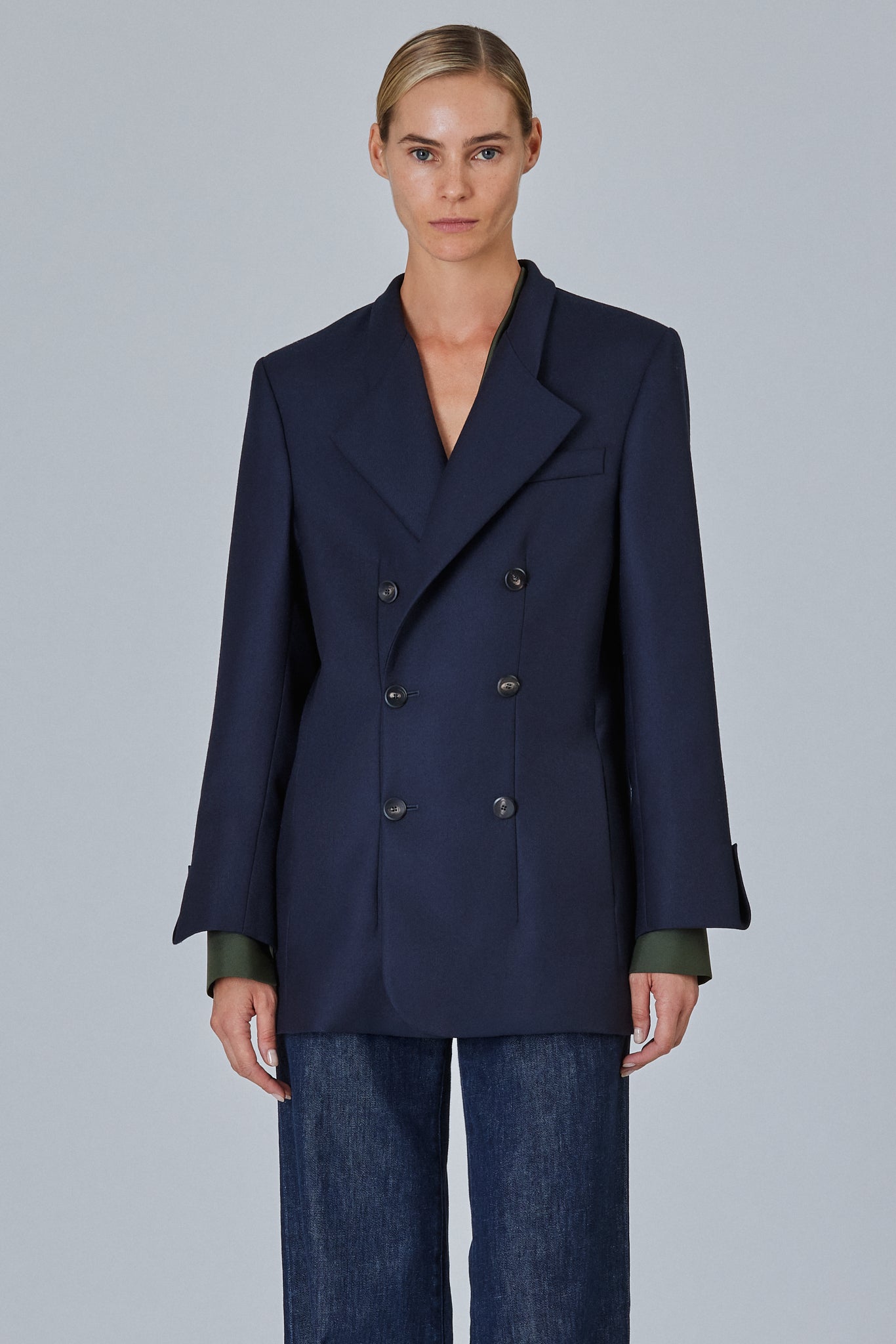 Sa Su Phi Lauren Giacca doppiopetto flanella cashmere