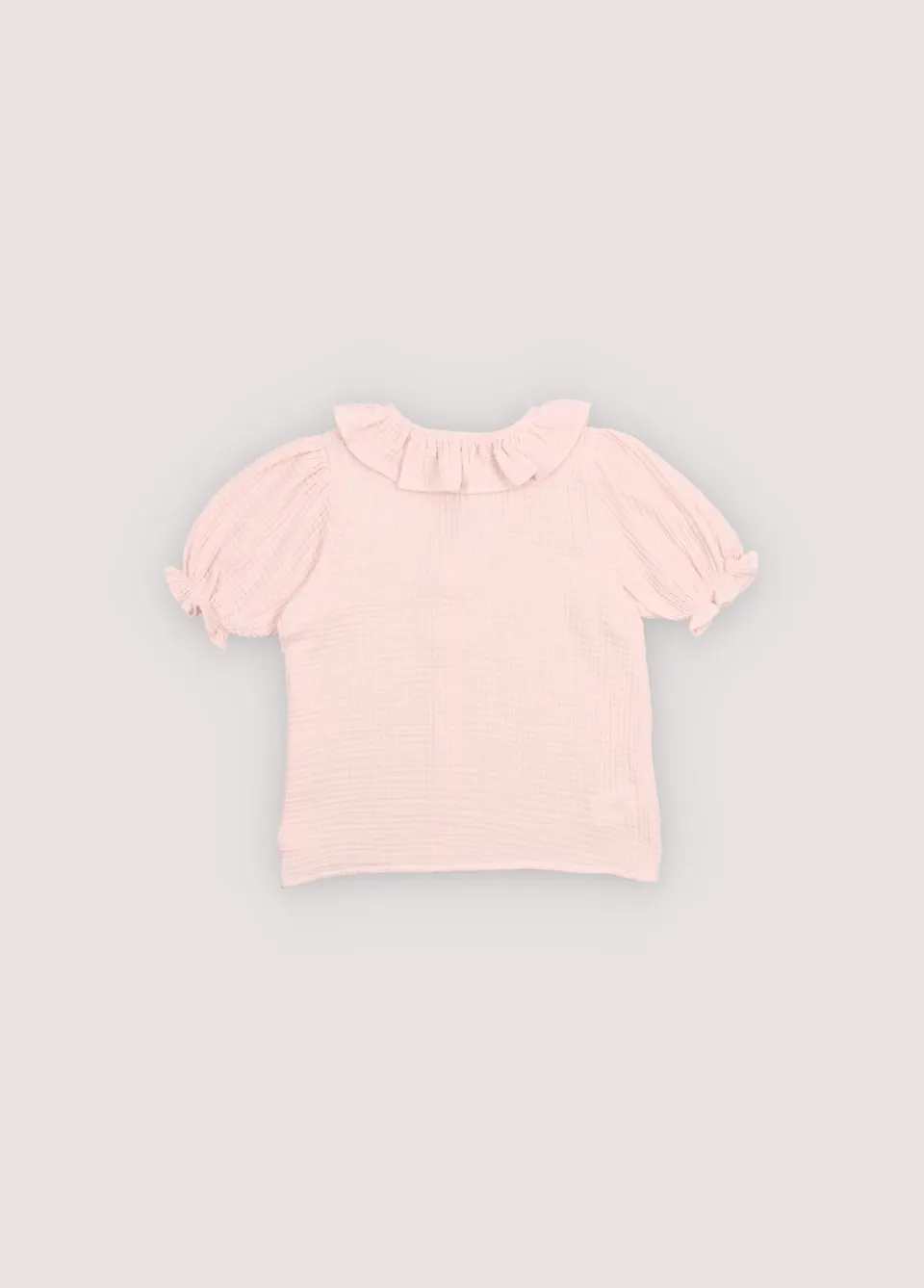 THE NEW SOCIETY Campanilla camicetta bambina rosa petalo
