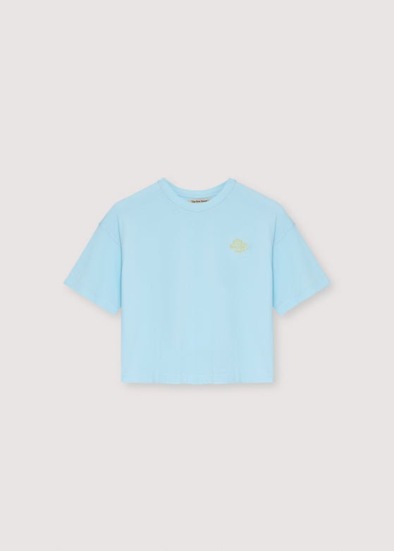 THE NEW SOCIETY Salvia T-Shirt Cotone Azzurra 12Y