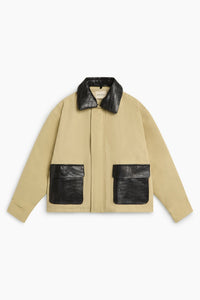 The New Society Flint giacca donna cotone utility