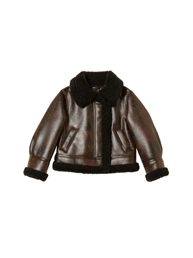 Twinset Girl 262GJ2030 Giubbotto bambina moro nero