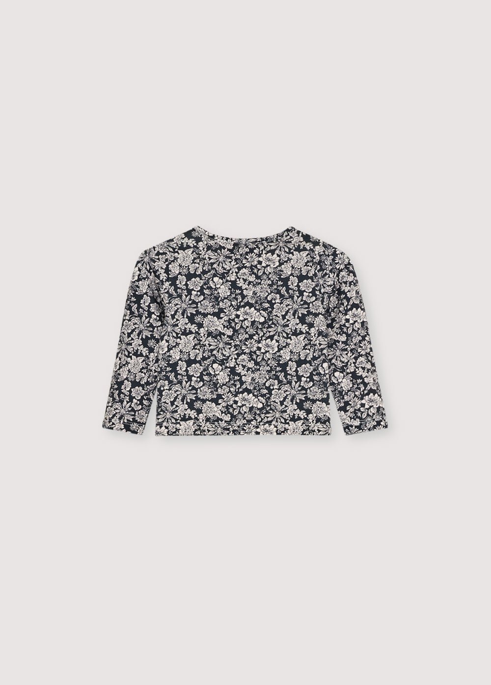 The New Society maglietta neonato cotone stampa fiori