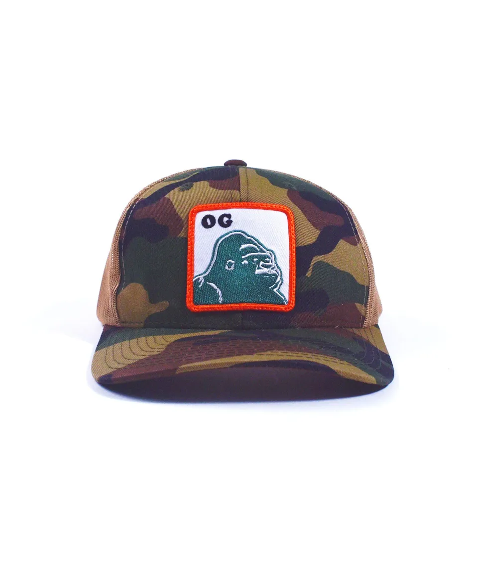 X-Large Novelty Promo Trucker Hat cappello camo