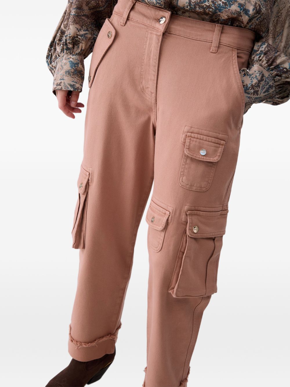 LIU JO Black CF6227T1819 pantaloni nude skin