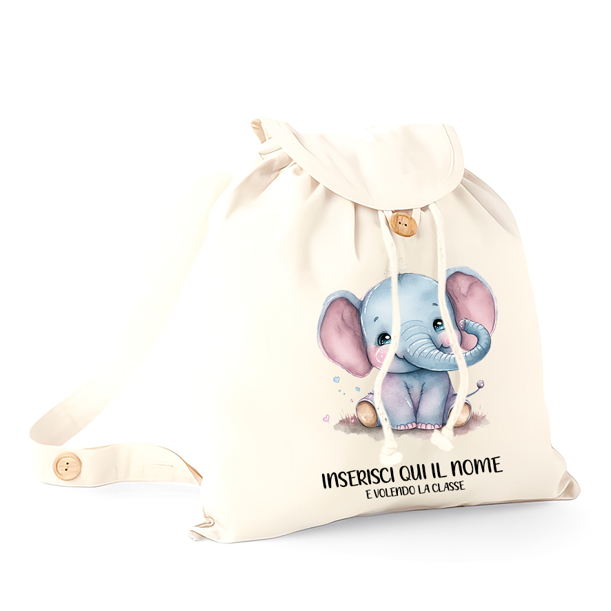Mr. Gadgets Elefante sacchetta cambio cotone asilo