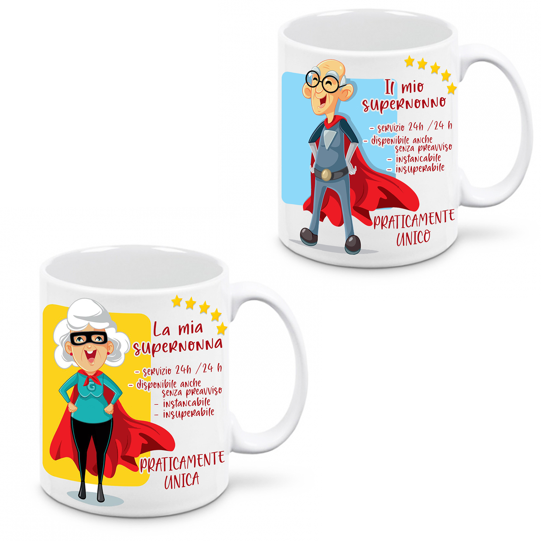 Mr. Gadgets Super Nonni tazza ceramica microonde