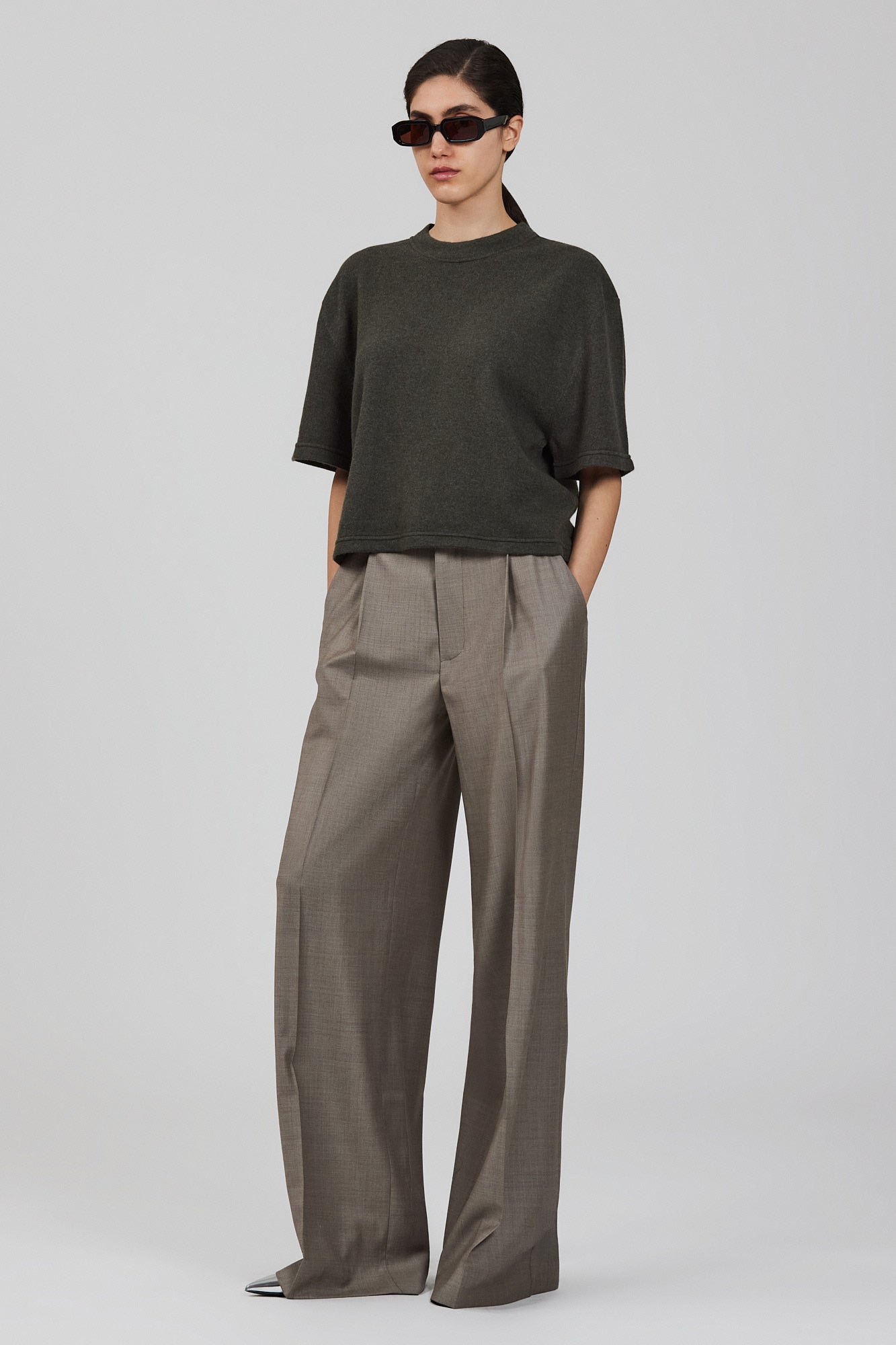 Sa Su Phi T-Shirt Corta Cashmere Gialla Taglia 38