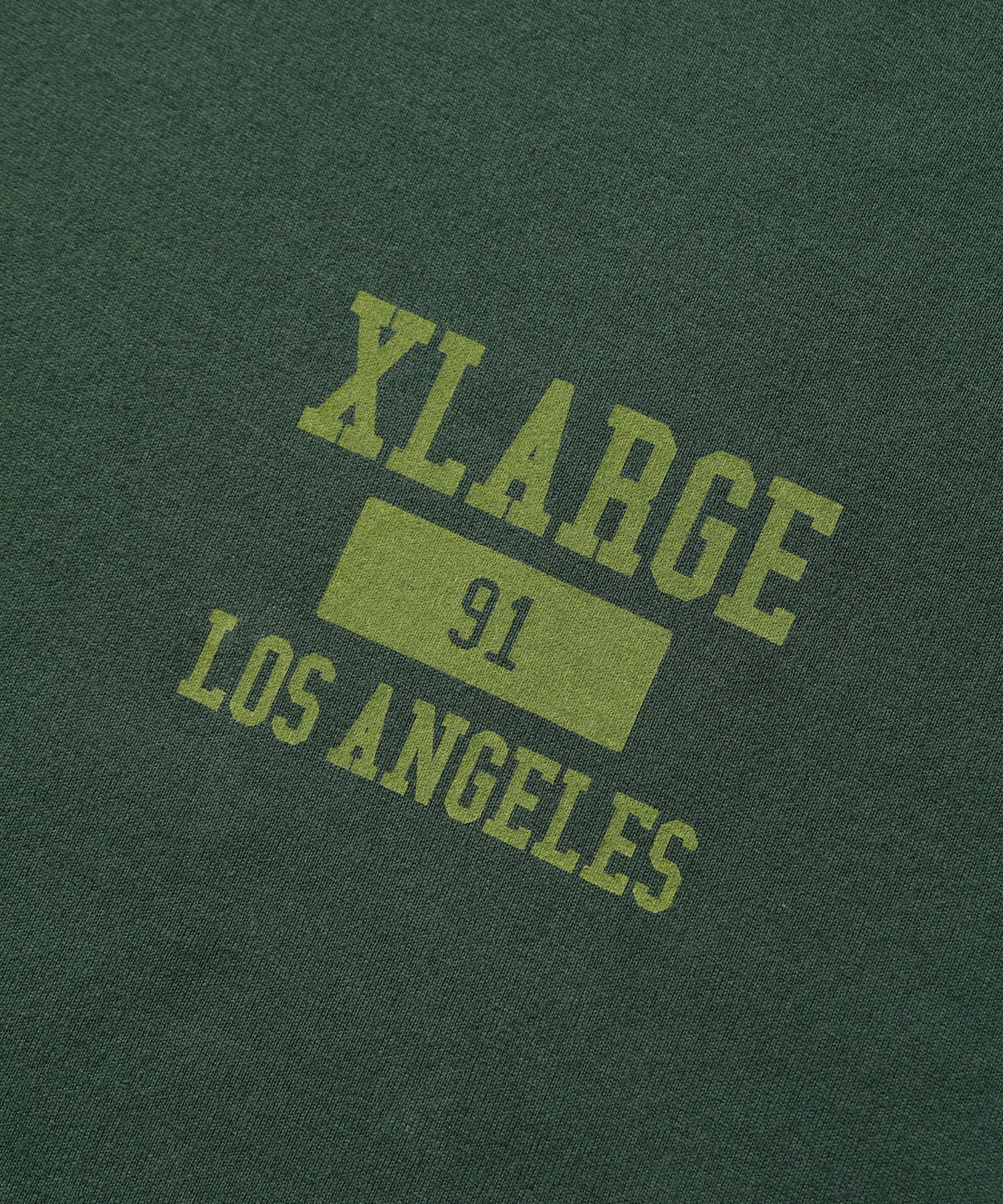X-Large College 91 t-shirt verde M cotone