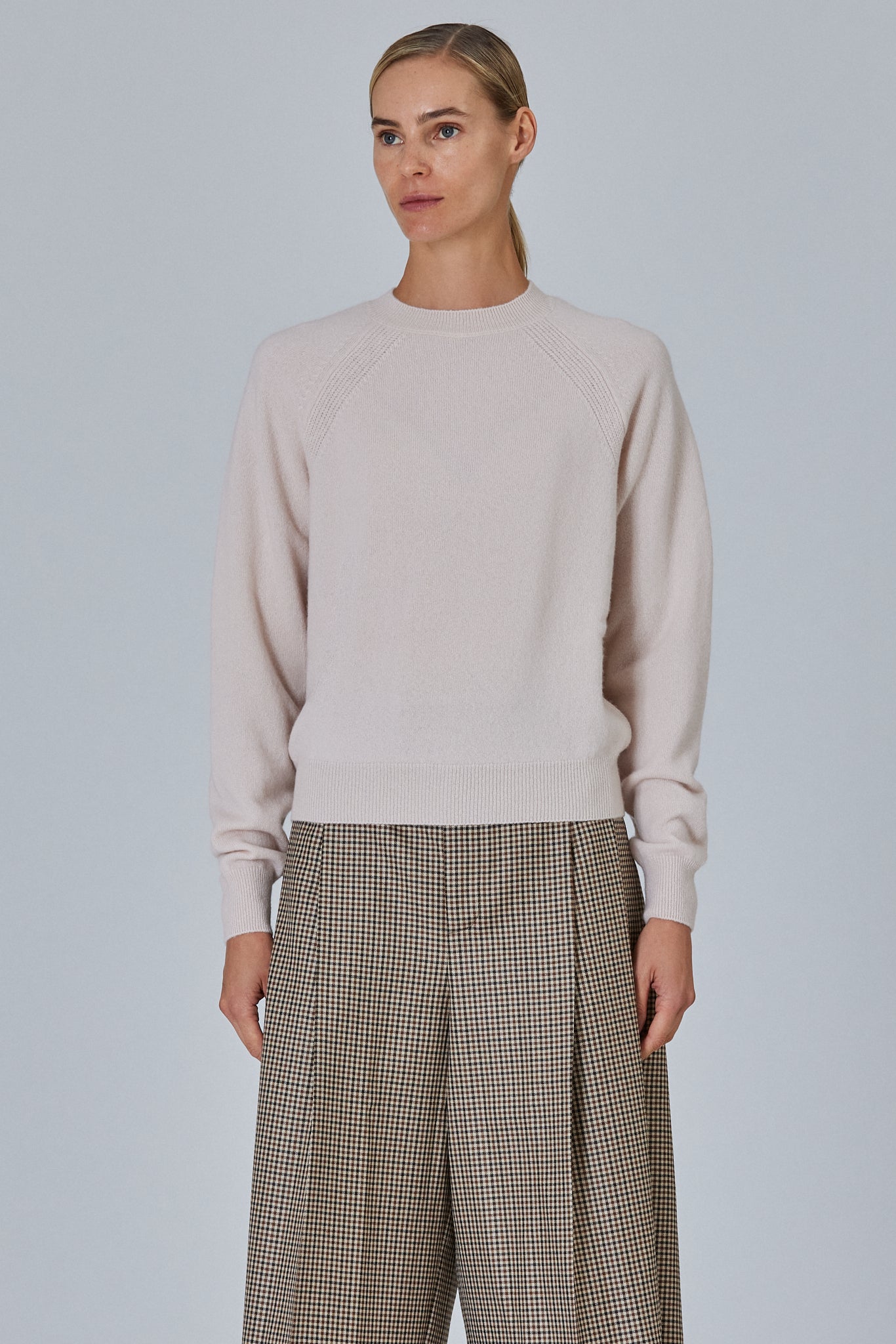 Sa Su Phi Round Neck maglione girocollo morbido