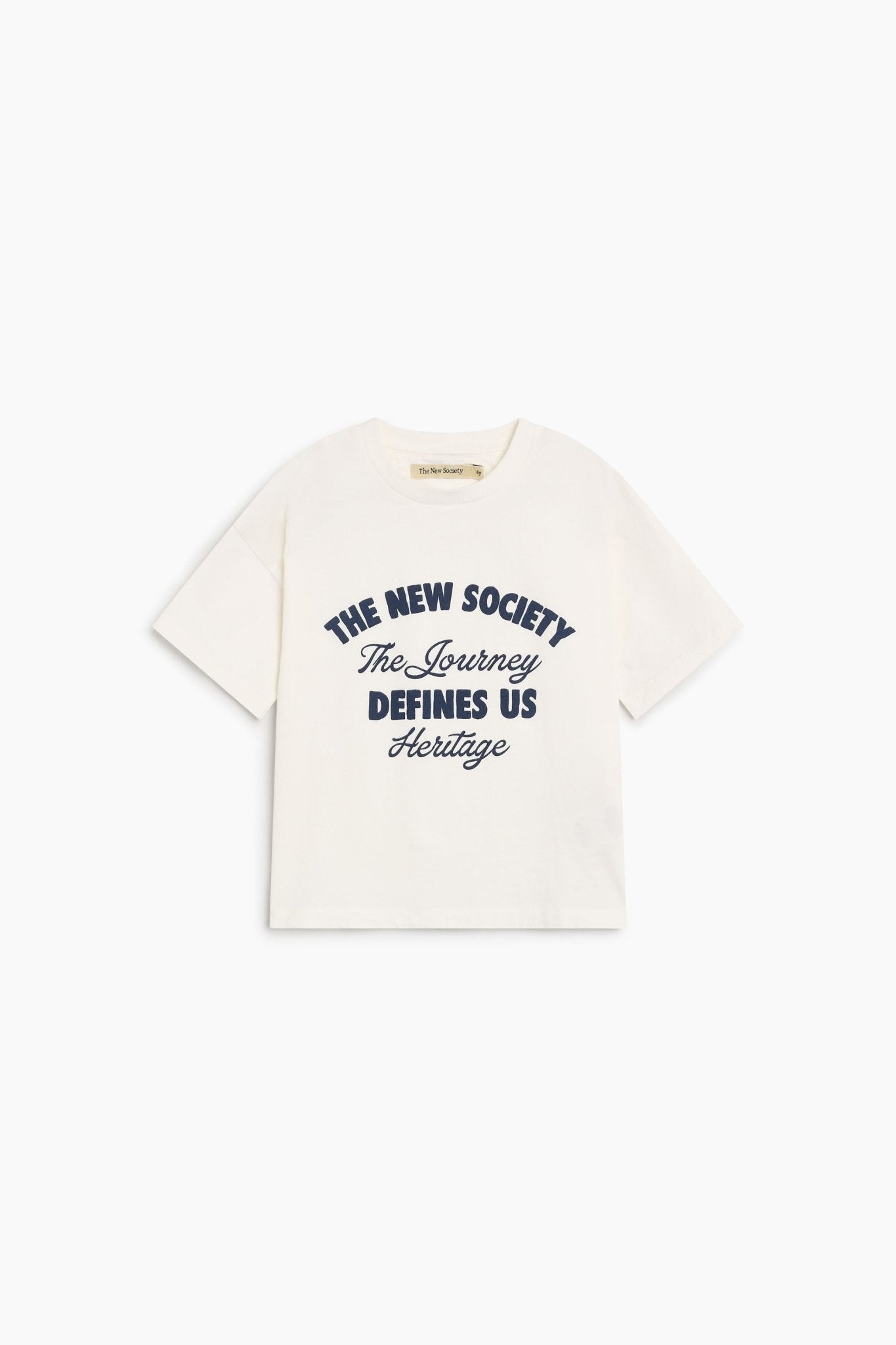 The New Society Bay maglietta stampa cotone