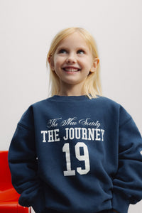 The New Society Eris Sweatshirt felpa cotone spazzolato bimbi