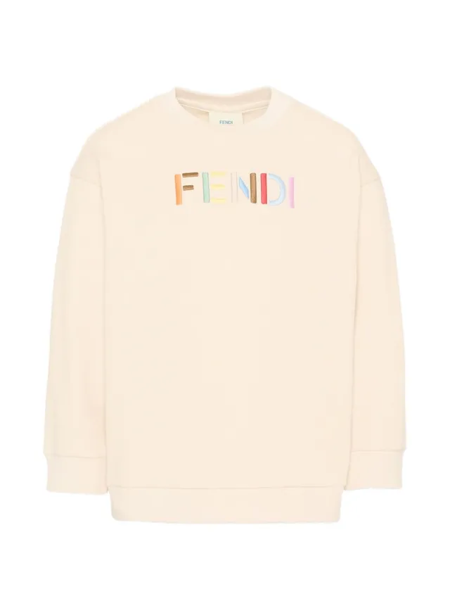 Fendi Kids JUH114 Felpa Bambina Invernale