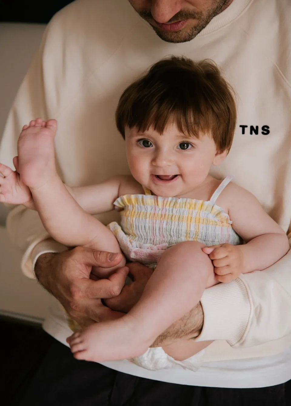 THE NEW SOCIETY Mallow tutina neonata quadretti cotone