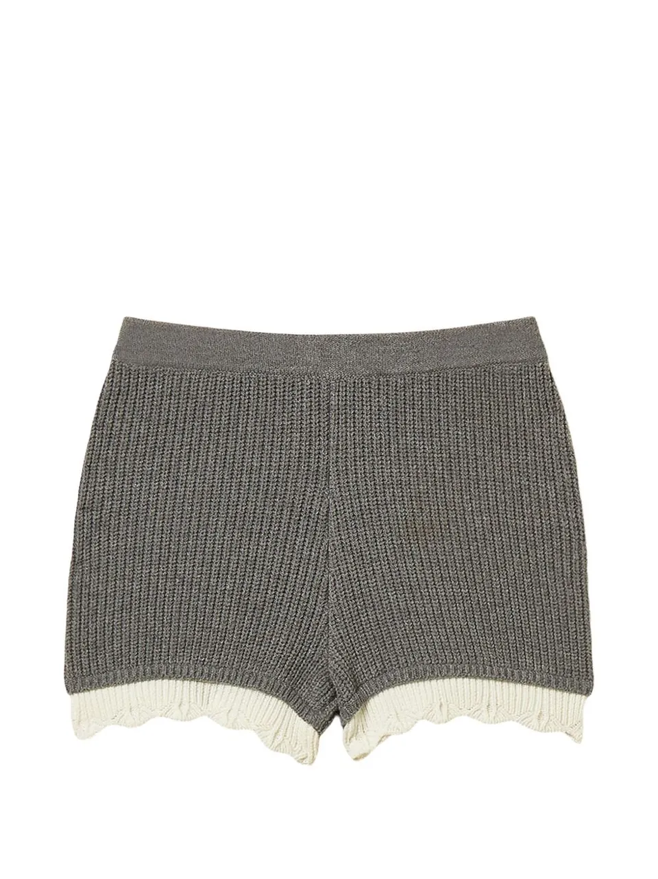 Twinset 262AP3042 pantaloni corti grigi donna