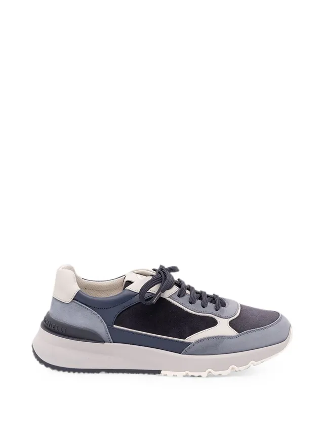 Brunello Cucinelli MZUSNEO355 scarpe basse blu 42
