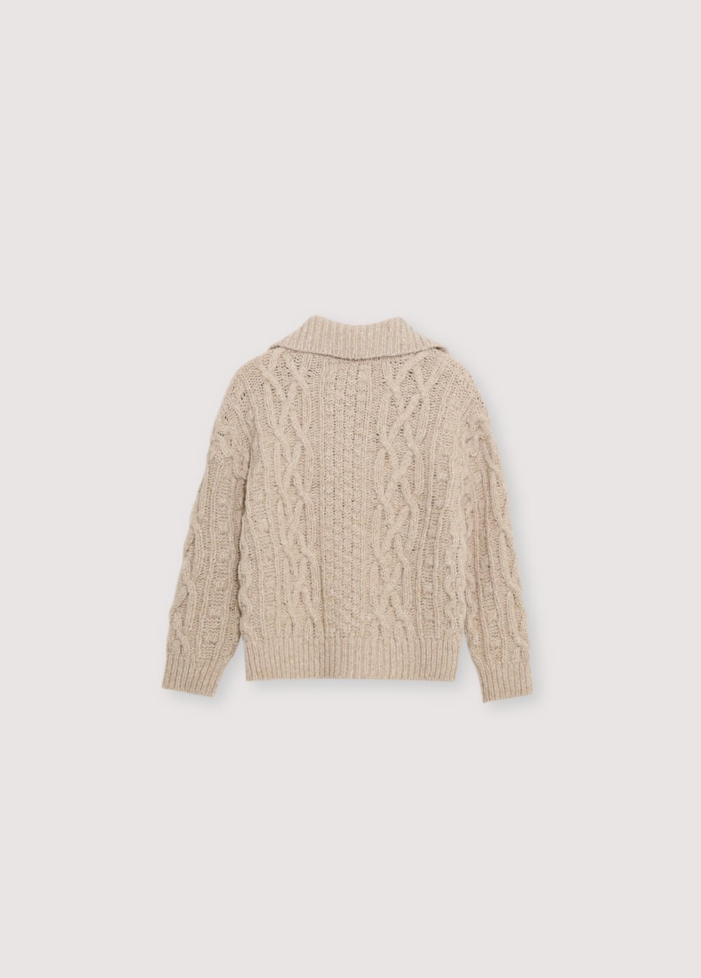 The New Society Maria cardigan bambina 6 anni lana riciclata