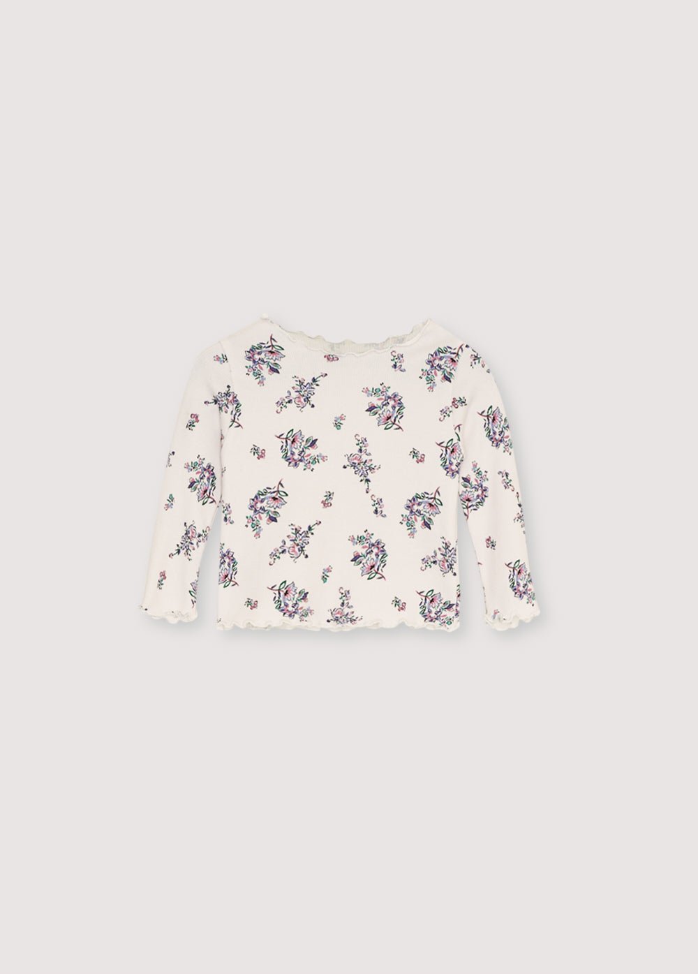 The New Society Rib T-Shirt Emma Print 6 Mesi Cotone
