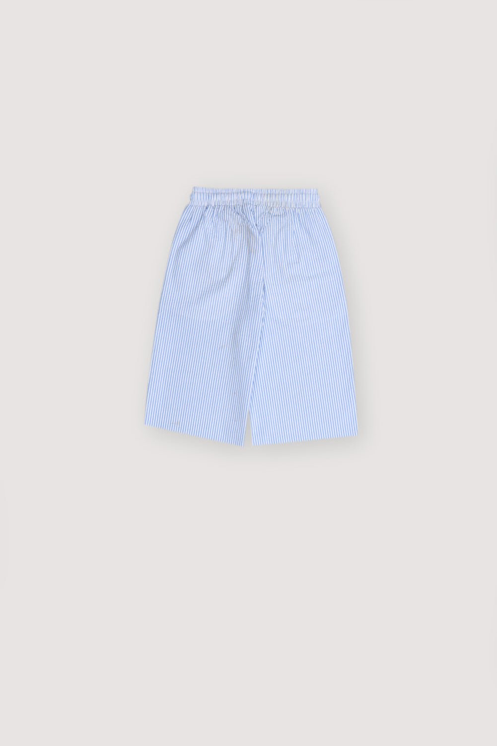 The New Society Almond bermuda bimbo righe azzurre