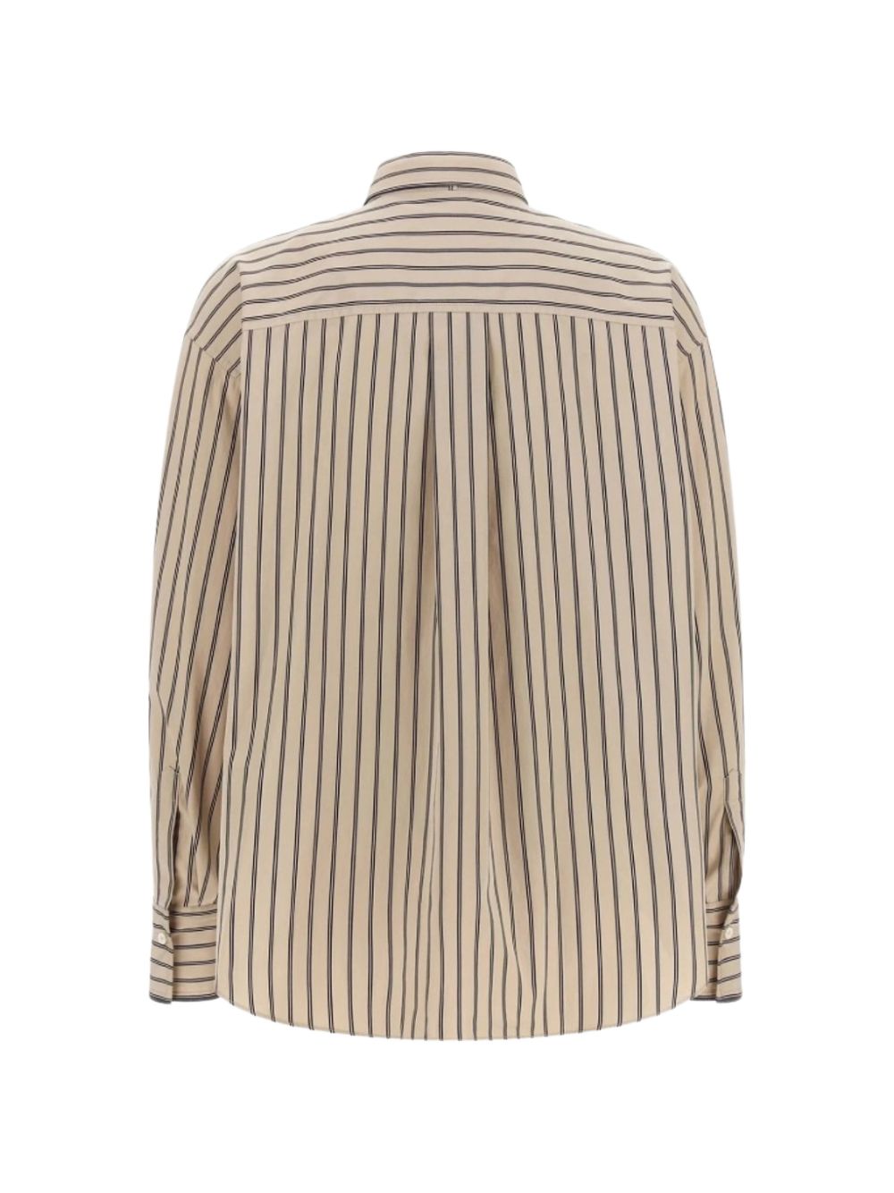 Brunello Cucinelli MG704M3A06 camicia beige blu