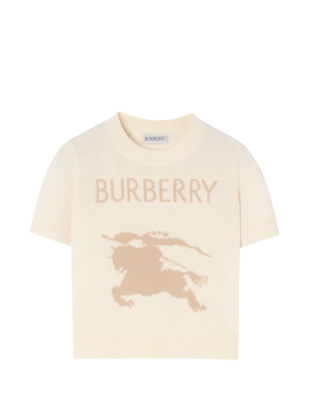 Burberry Kids 8125914 t-shirt bambina avorio